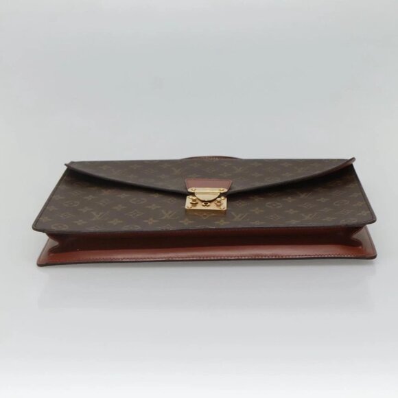 LOUIS VUITTON Monogram Porte Documents Bandouliere Bag M53338 Auth sw092 - Picture 6 of 15